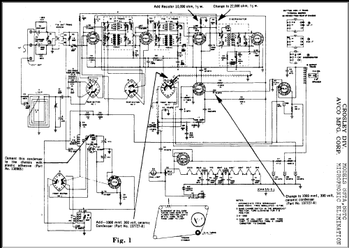 88TA Radio Crosley Radio Corp.; Cincinnati OH, build 1948, 5 pictures ...