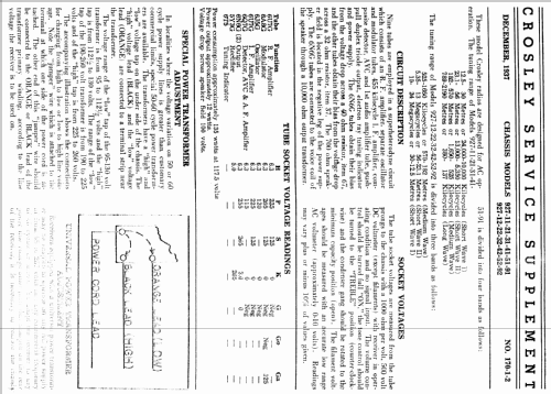 927-12; Crosley Radio Corp.; (ID = 825142) Radio