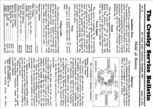 96 'Roamio' ; Crosley Radio Corp.; (ID = 1843842) Car Radio