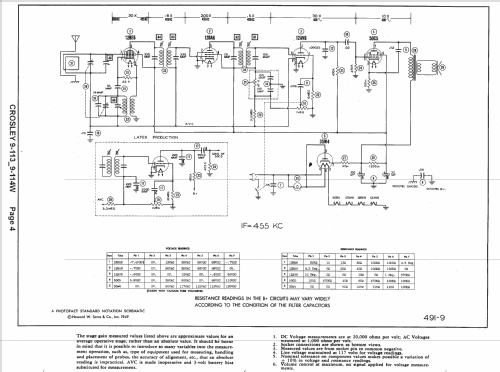 9-113 ; Crosley Radio Corp.; (ID = 1462578) Radio