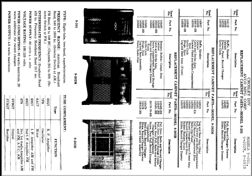 9-202M ; Crosley Radio Corp.; (ID = 326966) Radio