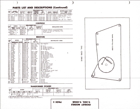 9-205M ; Crosley Radio Corp.; (ID = 1282306) Radio