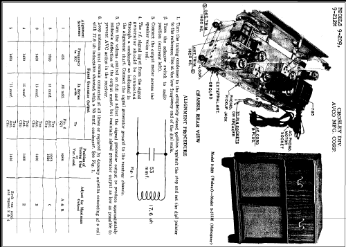 9-209 ; Crosley Radio Corp.; (ID = 281009) Radio