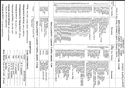 9-209 ; Crosley Radio Corp.; (ID = 281010) Radio