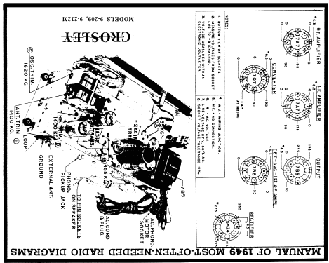 9-209 ; Crosley Radio Corp.; (ID = 93683) Radio