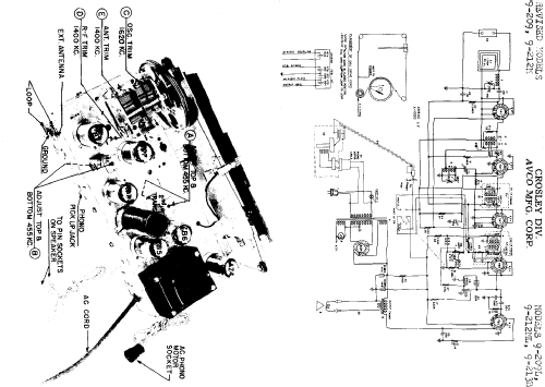 9-212ML ; Crosley Radio Corp.; (ID = 281155) Radio