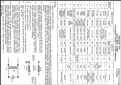 9-214ML ; Crosley Radio Corp.; (ID = 281180) Radio