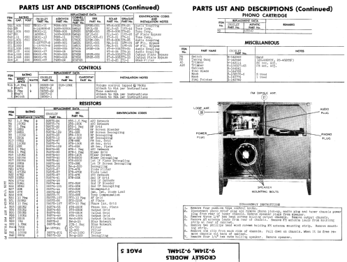 9-214ML ; Crosley Radio Corp.; (ID = 586337) Radio