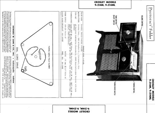 9-214ML ; Crosley Radio Corp.; (ID = 586338) Radio