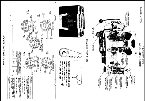 9-302 ; Crosley Radio Corp.; (ID = 327418) Radio