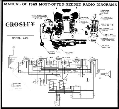 9-302 ; Crosley Radio Corp.; (ID = 93698) Radio