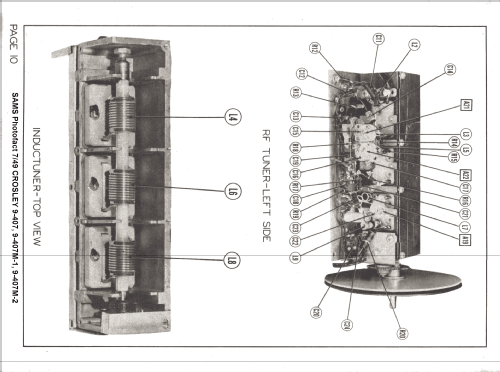 9-407M-1 ; Crosley Radio Corp.; (ID = 1334410) TV Radio