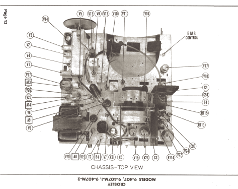 9-407M-1 ; Crosley Radio Corp.; (ID = 1334413) TV Radio