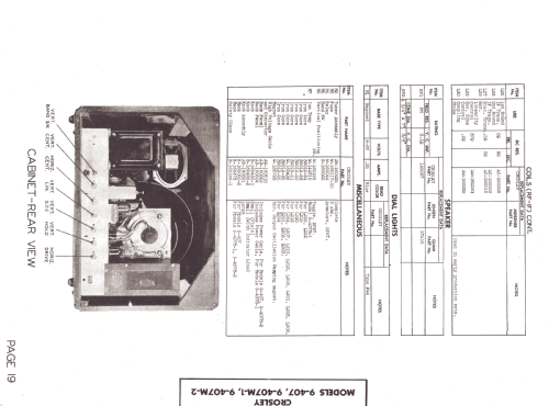 9-407M-1 ; Crosley Radio Corp.; (ID = 1334416) TV Radio