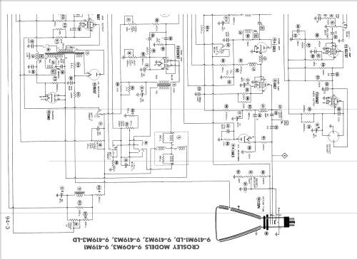 9-419M1 ; Crosley Radio Corp.; (ID = 1695750) TV Radio