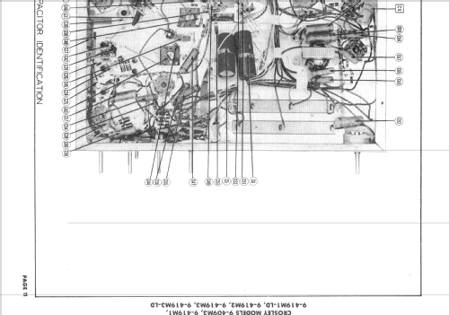 9-419M1 ; Crosley Radio Corp.; (ID = 1695761) TV Radio