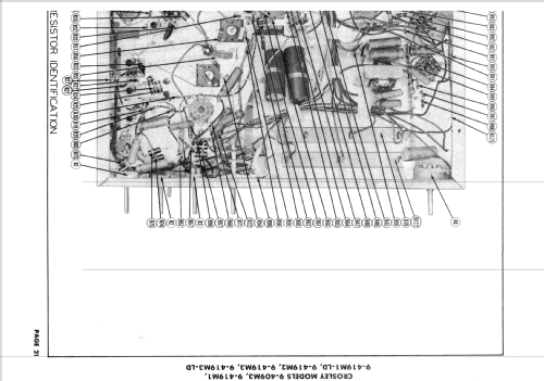 9-419M1 ; Crosley Radio Corp.; (ID = 1695763) TV Radio