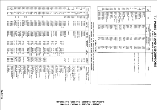 9-419M1 ; Crosley Radio Corp.; (ID = 1695764) TV Radio