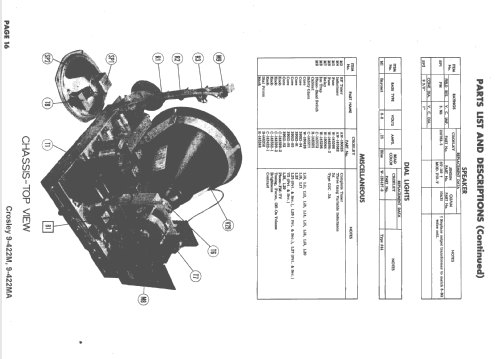 9-422M ; Crosley Radio Corp.; (ID = 1543712) Television