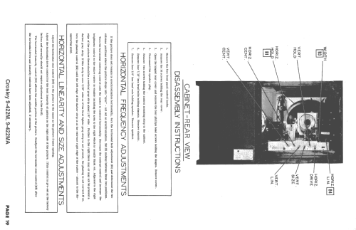 9-422M ; Crosley Radio Corp.; (ID = 1543713) Television