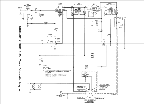 9-423M ; Crosley Radio Corp.; (ID = 1676172) TV Radio