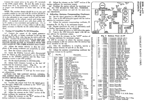 A-177 ; Crosley Radio Corp.; (ID = 210222) Radio