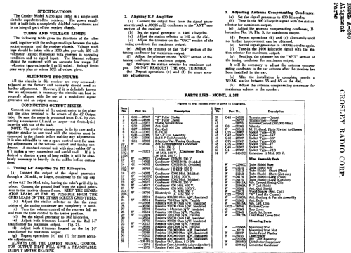 A266 ; Crosley Radio Corp.; (ID = 175942) Car Radio