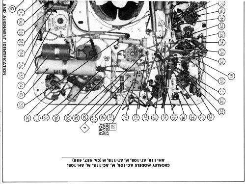 AC-11M Ch= 488; Crosley Radio Corp.; (ID = 1858916) Television