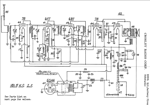 Battery Fiver 5A3; Crosley Radio Corp.; (ID = 144506) Car Radio