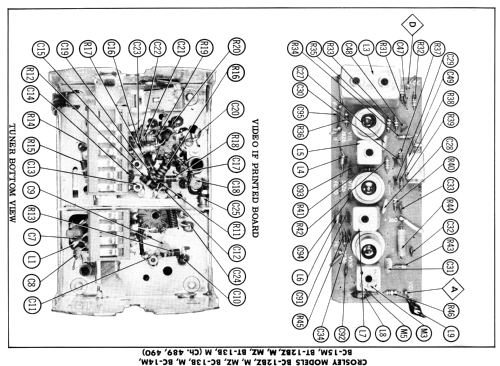 BT-13M Ch= 490; Crosley Radio Corp.; (ID = 1863180) Television