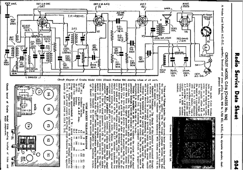 C-516 Ch= 506; Crosley Radio Corp.; (ID = 1969764) Radio