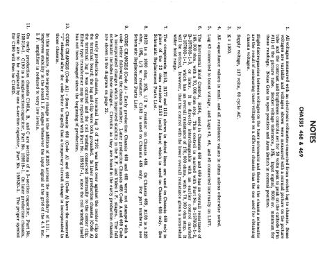 Chassis 468 Code A1; Crosley Radio Corp.; (ID = 2555205) Fernseh-E