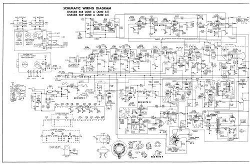 Chassis 468 Code A; Crosley Radio Corp.; (ID = 2555198) Television