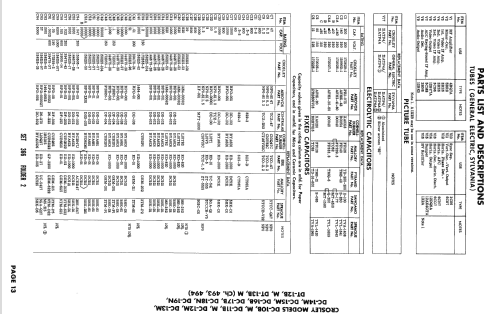 DC-11B Ch= 494; Crosley Radio Corp.; (ID = 2415211) Television