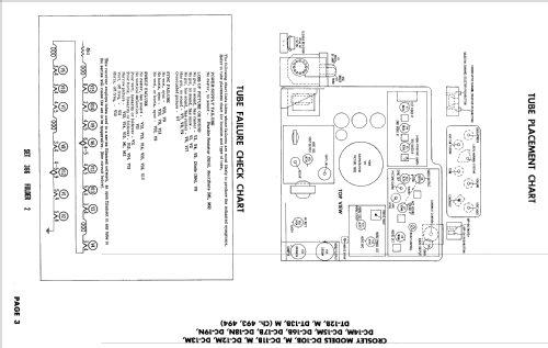 DC-11M Ch= 494; Crosley Radio Corp.; (ID = 2415219) Television