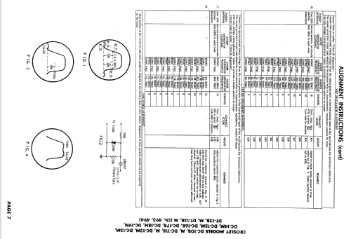 DC-12M Ch= 493; Crosley Radio Corp.; (ID = 2414738) Television