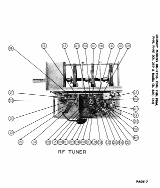 DU-17PHN1 Ch= 359; Crosley Radio Corp.; (ID = 3035845) TV Radio