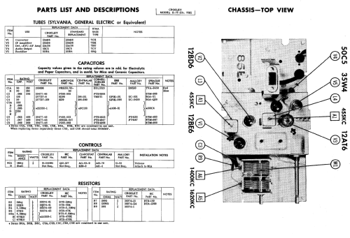 E-75CE Ch= 75E; Crosley Radio Corp.; (ID = 586348) Radio