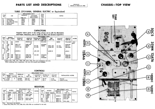 E-90BK Ch= 90E; Crosley Radio Corp.; (ID = 586396) Radio