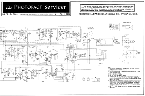 F-21PDBH Ch= 406; Crosley Radio Corp.; (ID = 2537010) Television