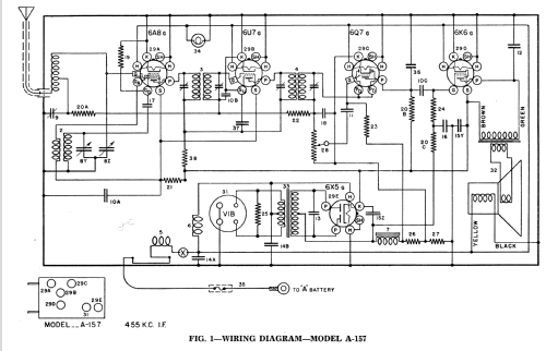 Fiver Roamio A-157; Crosley Radio Corp.; (ID = 2148042) Autoradio