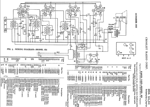 505-MK 'Galleon' Ch= 505; Crosley Radio Corp.; (ID = 144497) Radio