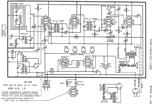 J18 ; Crosley Radio Corp.; (ID = 274971) Radio