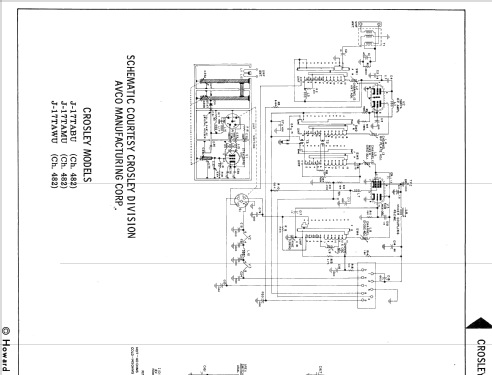 J-17TAWU Ch= 482; Crosley Radio Corp.; (ID = 2199681) Television