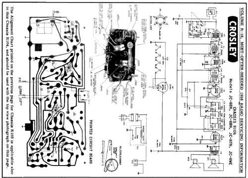 JC-8BK Ch= R104; Crosley Radio Corp.; (ID = 123899) Radio