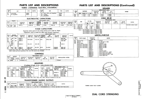 JC-8BK Ch= R104; Crosley Radio Corp.; (ID = 2025258) Radio