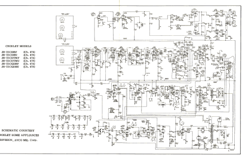 JR-21CDBF CH= 474; Crosley Radio Corp.; (ID = 2742642) Television