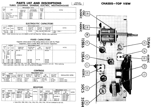 JT4GN Ch= R101; Crosley Radio Corp.; (ID = 512127) Radio