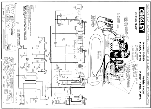 P-50BG Ch= 5060P; Crosley Radio Corp.; (ID = 129468) Radio