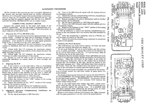 Roamio A259 ; Crosley Radio Corp.; (ID = 268943) Car Radio